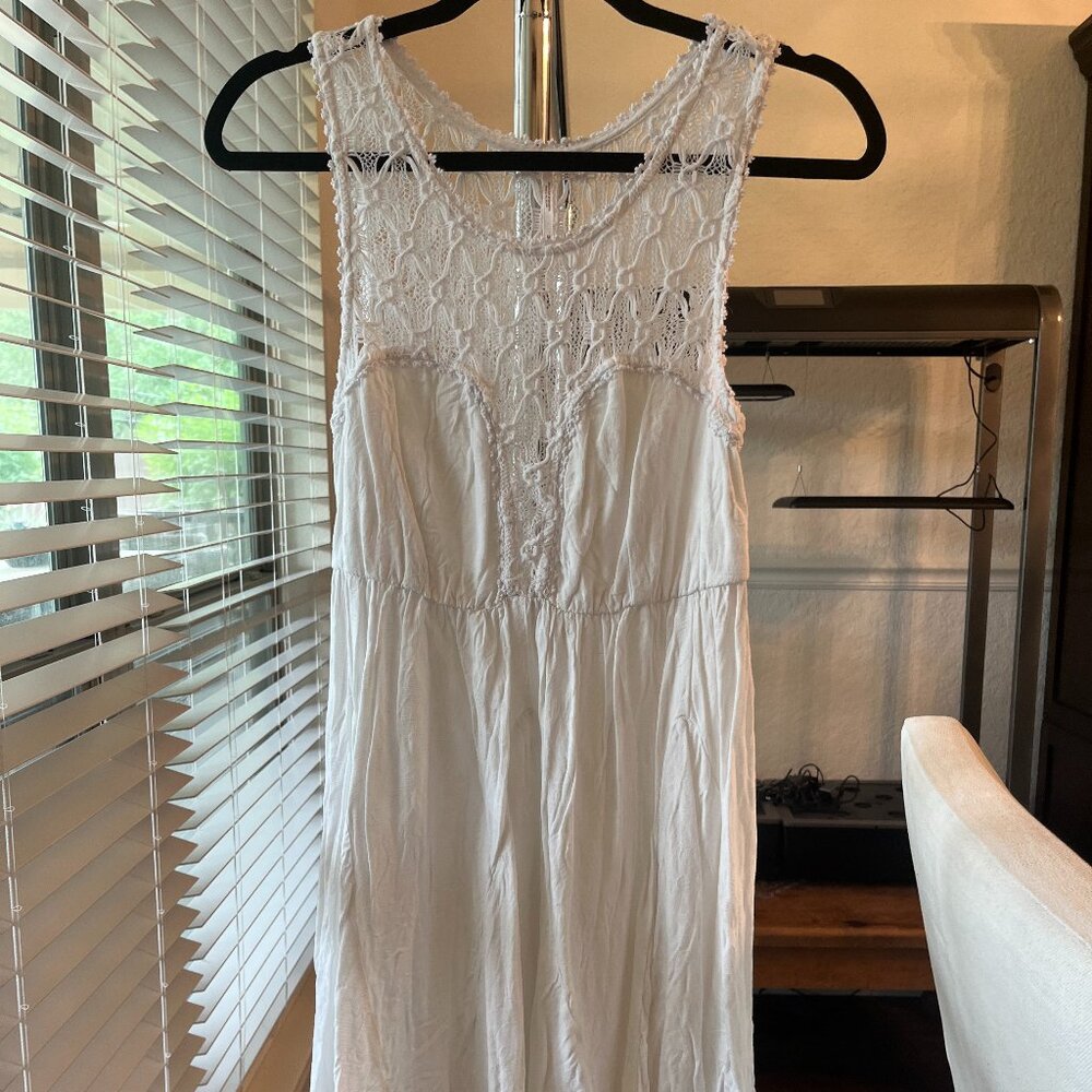 Free People Crochet Boho Dress